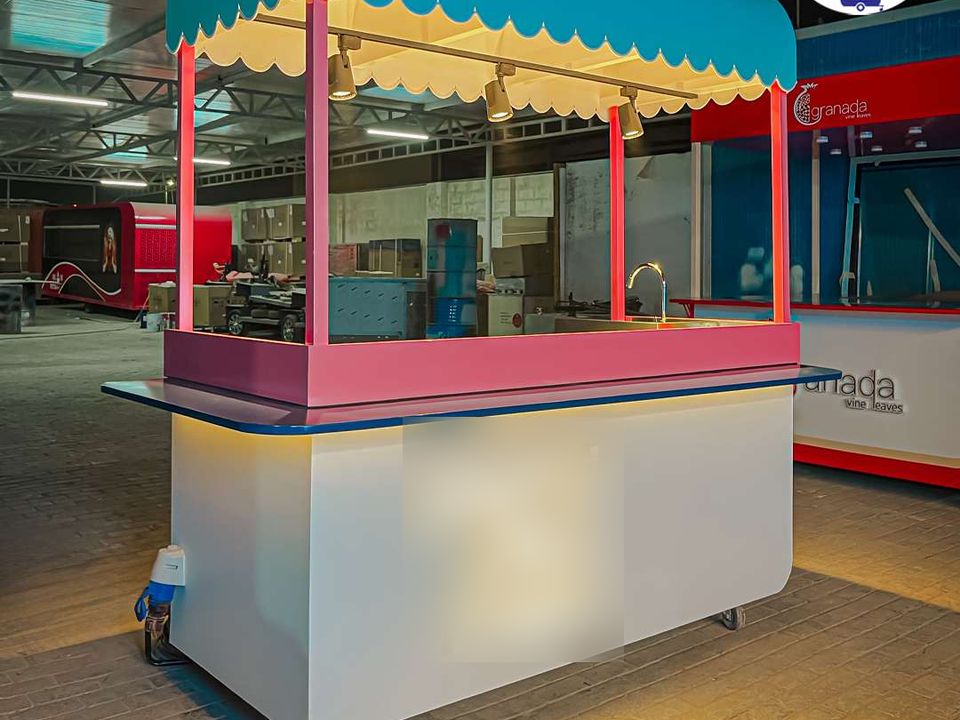 Canopy café cart